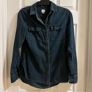 And eway chambray button up shirt